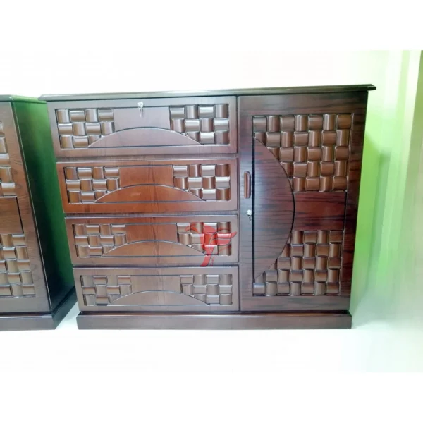 Chic Cascade Wardrobe Model:-W-153